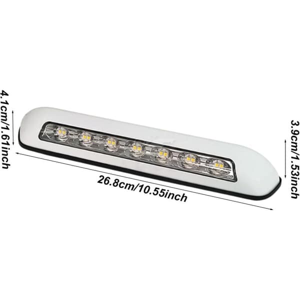 Utvendig LED-belysning for bobilmarkise