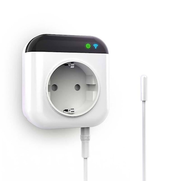 Ledeast Mts700wb Smart Socket Termostat Wifi Bryter Telefon App Timer Fjernkontroll Tuya Trådløs Termostat