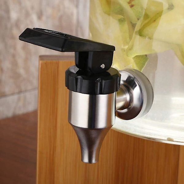 304 Rustfrit Stål Drikkedispenser Vin Tønde Hane Vandhane Tap Vin Flasker Juice Maskiner Tap