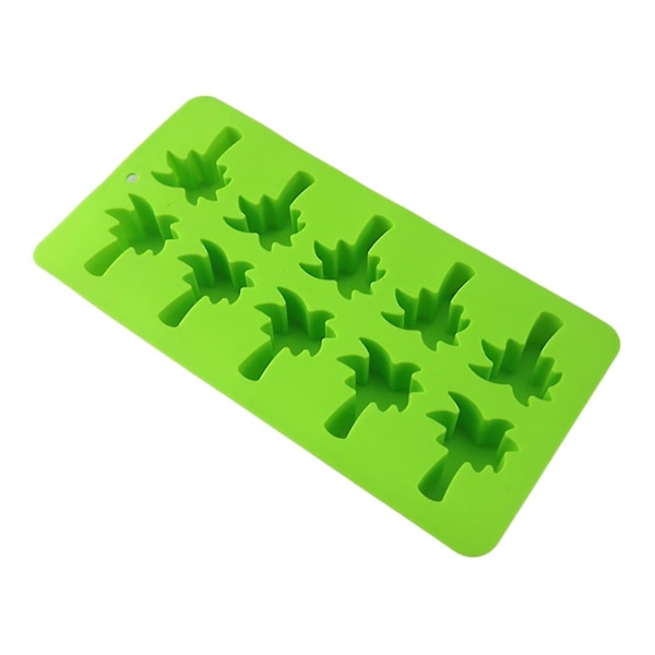 Jääpalamuotti Uudelleenkäytettävä Lämmönkestävä Tee-se-itse Ananas Kookospuu Tyylinen Silikonimuotti Jääpallon Tekijä