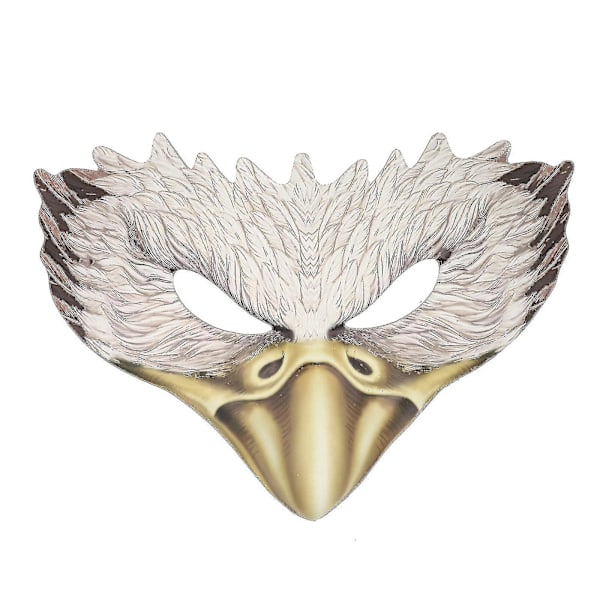 Halloween White Eagle Mask Halloween Party Eagle Mask Pu Eagle Mask Halloween Party Supplies