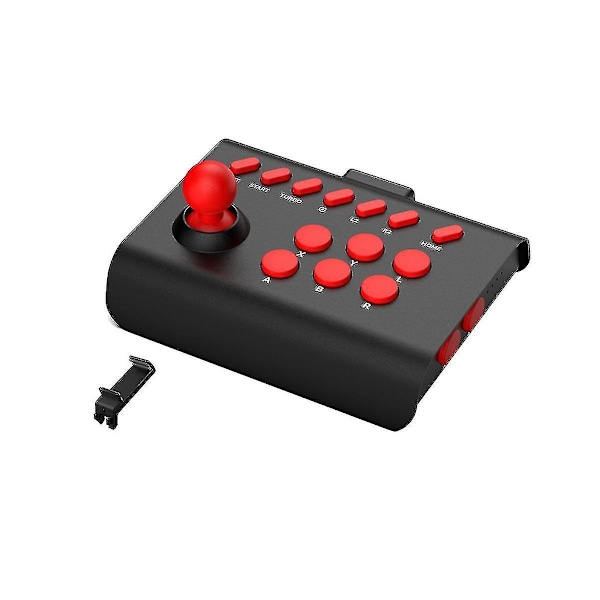 2.4g Trådløs Ledningsført Spilljoystick Kontroller Arcade Konsoll Rocker Spilljoystick Bryter -a