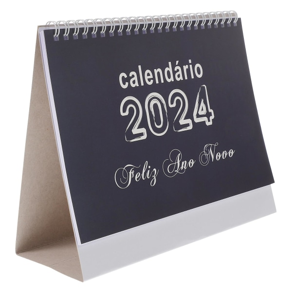1 Book Of Desk Calendar 2024 Bordkalender Dekorasjon Ornament For Home Office School