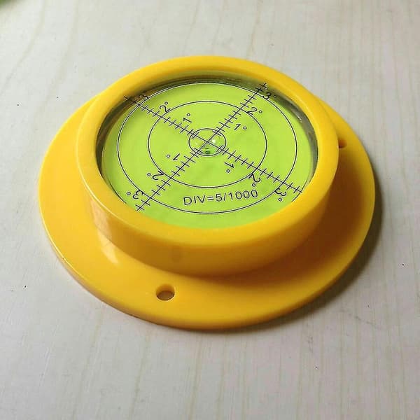 Disk Præcisions-Boblevatterpas Rund 90mm Bærbar Rund Boblevatterpas