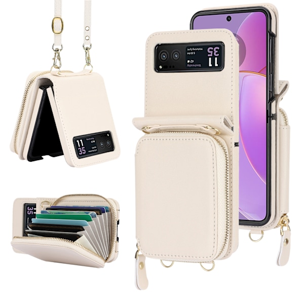 Galaxy Z Flip 5 foldbar telefondeksel white