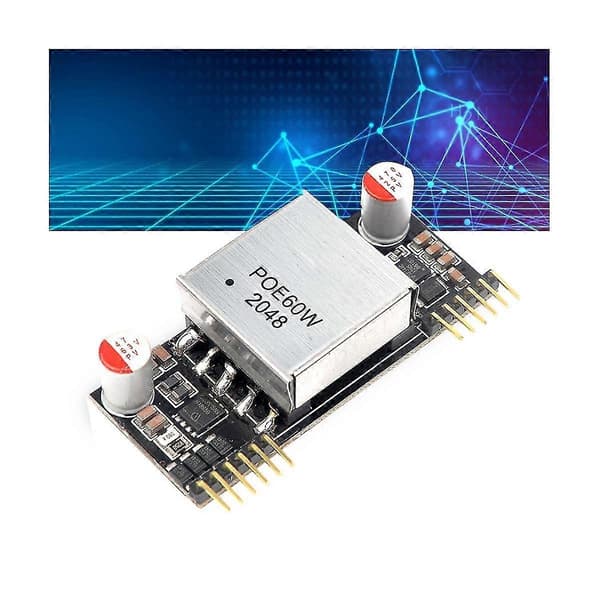 Dp1205 Poe-modul plugin-modul 12v 5a Ieee802.3bt 1500vrms isolasjon