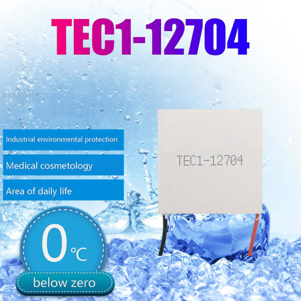TEC1-12704 lämpösähköinen jäähdytin Peltier 30mmx30mm TEC1 12704 elementit moduuli 12V4A jäähdytys Peltier