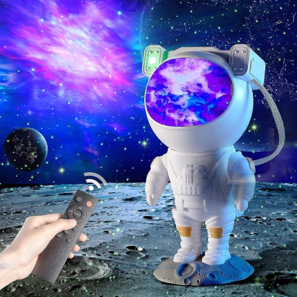 Projecteur De Galaxie D'astronaute Starry Sky Night Light, Projecteur D'toile D'astronaute Avec Nbuleuse, Minuterie Et Tlcommande, Lampe Toile Pour Ch