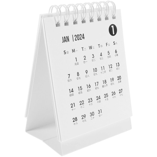 Office Desk Calendar Small 2023 2024 Calendar Office Table Calendar Binding Calendar