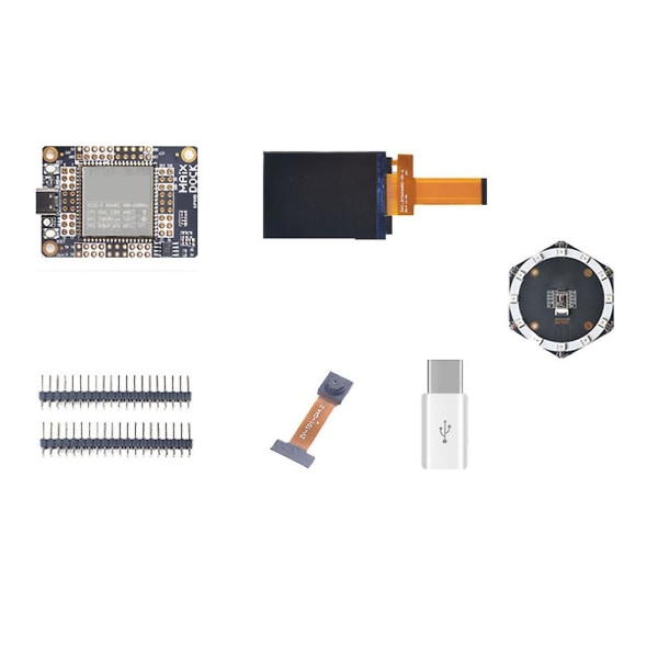 För Maix Dock Kit K210 Ai+lot Med Mic Array+gc0328 Kamera+2,4 tums skärm Deep Learning Vision Dev