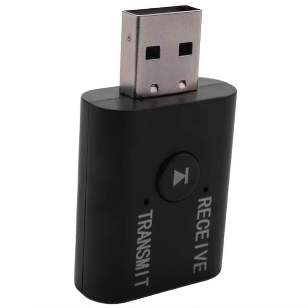 Mini Trådløs Bluetooth Receiver Adapter 5.0 Audio Transmitter Stereo Dongle Aux USB 3.5 mm til Lapt