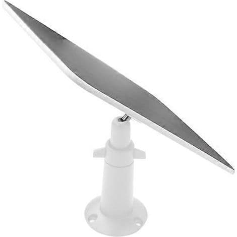 4W solcellepanel for Eufycam 2/2 Pro/2C/2C Pro/E kameraer, veggfeste, 3m strømkabel, hvit, 1 stk