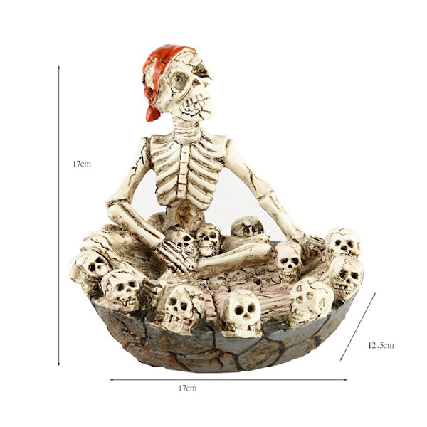 Ashtray skull personalized home home decoration resin skull personalized Halloween gift