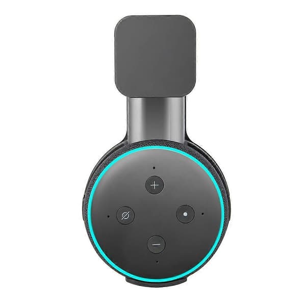 Høyttaler Veggfesteholder for Alexa Echo Dot 3. generasjon, hvit