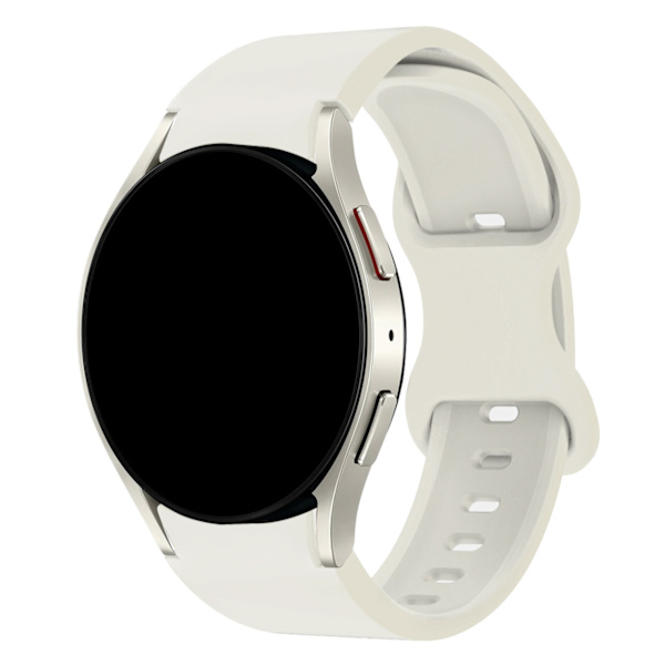 Passer til urrem Galaxy Watch5 6 7 FE 40/44mm sommerfugl silikone sportsrem 4