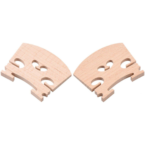 5x Maple 4/4 Full Size Violinbro 秦码 & 1x Elektrisk Violin Pickup Piezo Forforstærker Tilbehør Wi