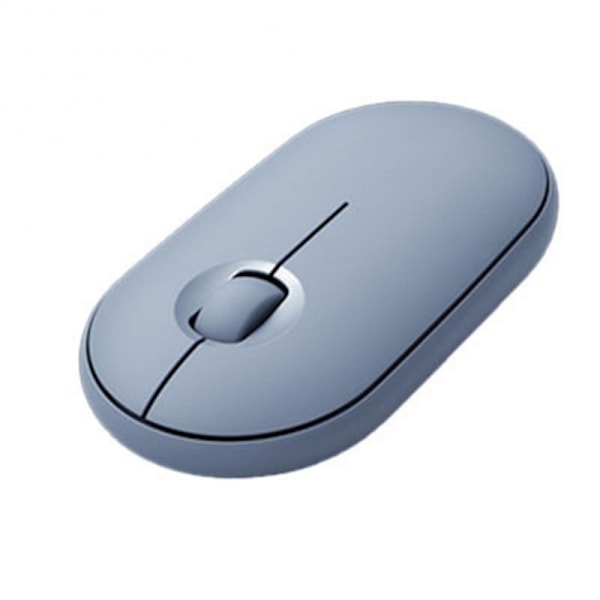 Mukava tuntuma Pebble Silent Mouse M350 Bluetooth kaksoismoodi langaton hiiri tyylikäs, kevyt ja söpö monilinkkinen toimistohiiri blue