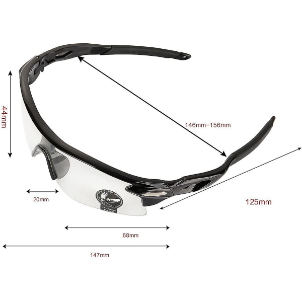 Sykkelbriller Polariserte Solbriller For Sykling Sykkelbriller Fjellsportsbriller Med Knusebestandige Linser Uv400 Polariserte