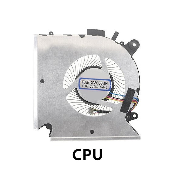 Laptop CPU + GPU Kjølefan for Katana GF66 Pulse GL66 PABD08008SH N459 -1581
