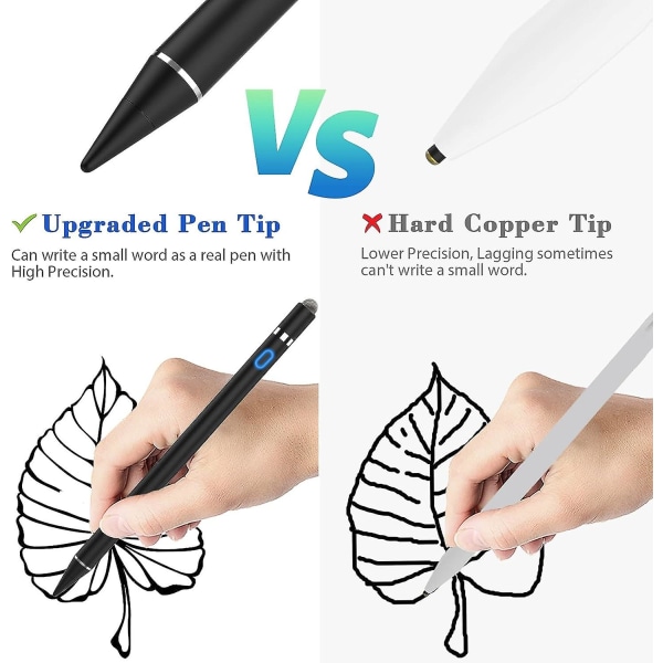-blyant kompatibel for Apple Ipad, aktiv penn med håndflateavvisning, tilting De #-1