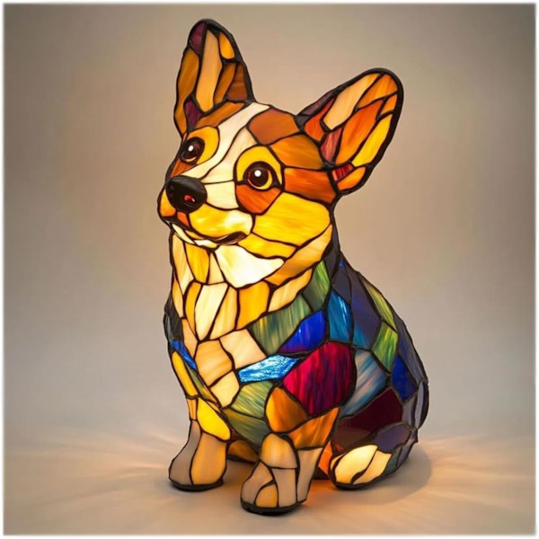 Populära Kattlampor 2025 - Taxlampor - Bigfoot Kattlampor Corgi sitting