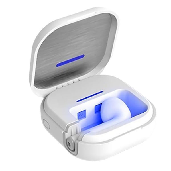 UV-tandborstsanitizer - Tandborststerilisator - Passar alla tandborstar, säkerhetsfunktion, för hem och resor