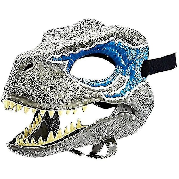 Dinosaur Mask With Movable Jaws - Realistic Halloween Dinosaur Masks