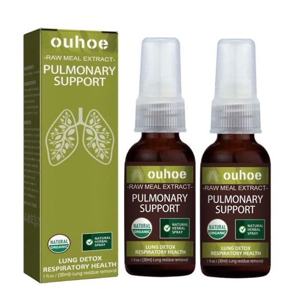 1-3 kpl Breathdetox Herbal Lung Cleansing Spray, Herbal Lung Cleanse Mist - Tehokas keuhkojen tuki Uusi