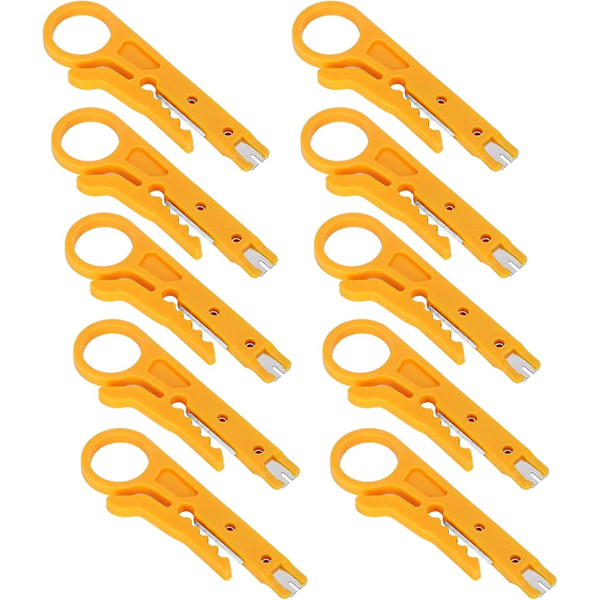Nätverkskabelavskärare, 10 st mini kabelavskärare, för CAT5, CAT5e