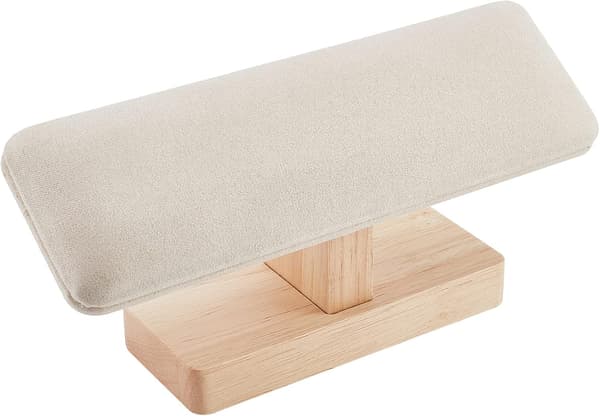 Urdisplay i træ, T-formet armbåndsstativ