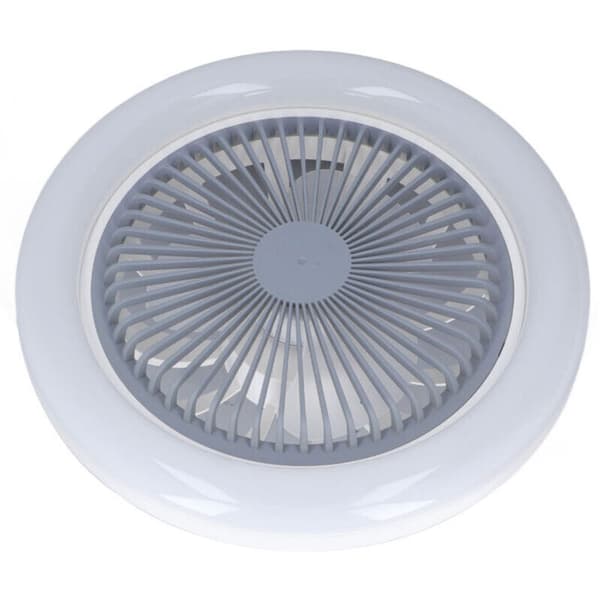 Stille LED Loftventilatorlampe 30W E27 – Ideel til børneværelser og soveværelser. Justerbar. 85–265V