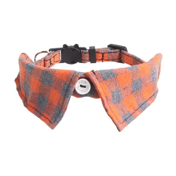 New pet supplies cat collar British gentleman style plaid suit bow tie cat bow tie 1.0*28CM