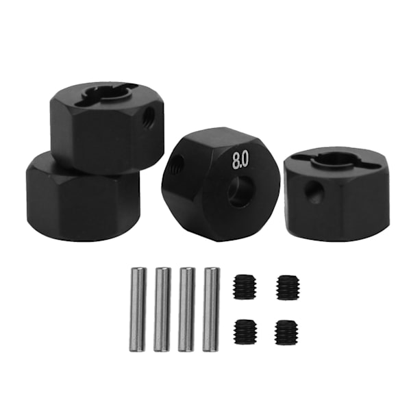 8,0 mm Hjulheks Nav Oppgraderingsdel for SCX10 90046 90047 RR10 RC Crawler