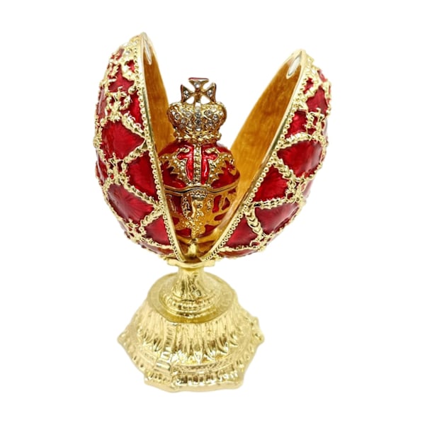 Russian Easter Diamante Egg Ornament Unique Royal Style Rhinestones