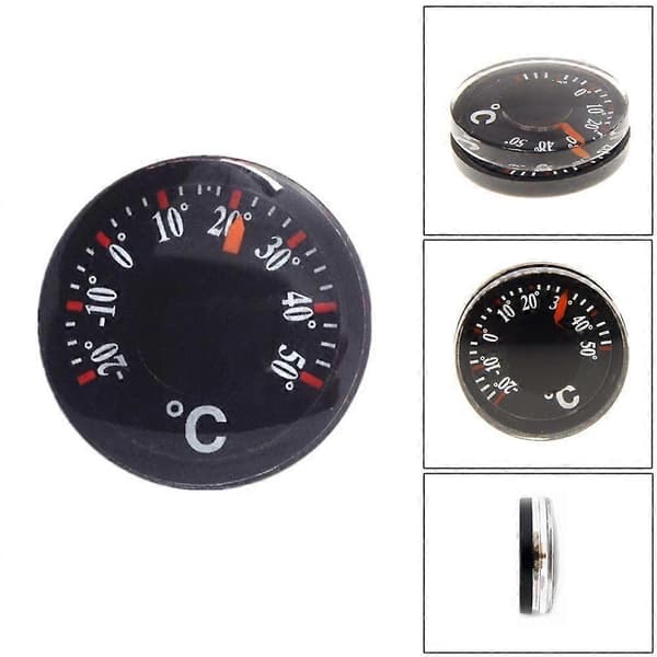 Mini Termometer Plastpekare Runda Grader Inomhus U9C7 Hushåll 20m B5R6