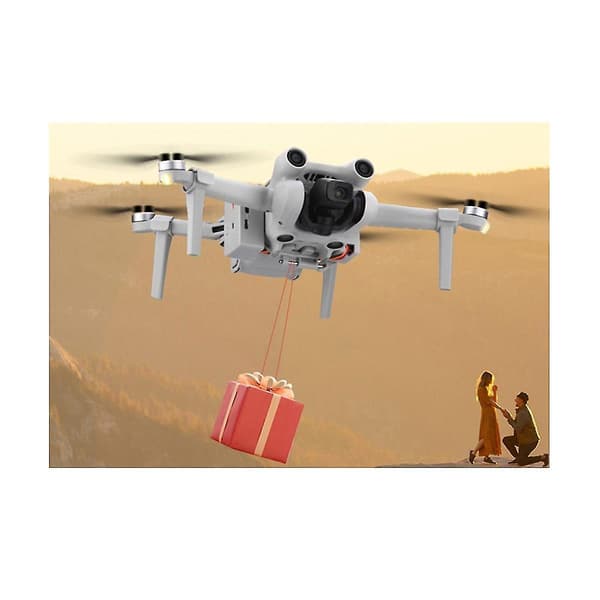 Til Mini 3 Drone Airdrop Airdrop System Til Mini 3 Pro Kaster Agnsystem Bryllupsring Gavekastning Levering