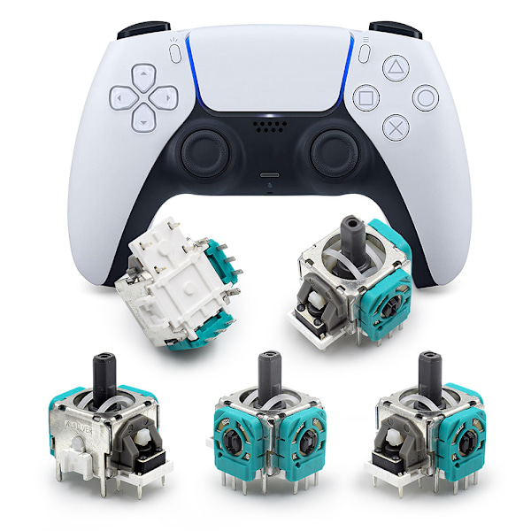 2 stk. PS! 5 controller udskiftningsjoysticks, controller joystick tilbehør