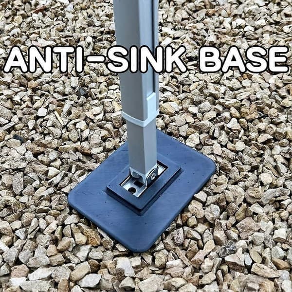 Markisestabilisatorpuder til autocamper - 3D-printet, skridsikker, 14 cm, camping, sort B 1pcs