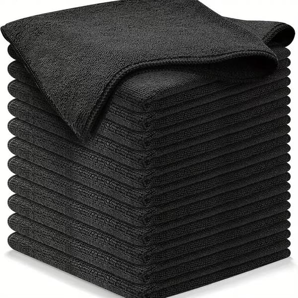 10-pack mikrofiberbiltvättset Snabbtorkande vattenabsorberande