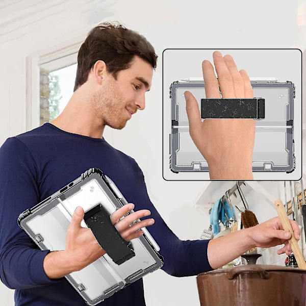 Stødtålende håndholdt tablet etui kompatibelt med Microsoft Surface Go 1/2/3
