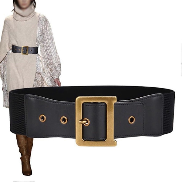Midjebälte dam läder avtagbart stilfullt modeaccessoar midjebälte dam läder