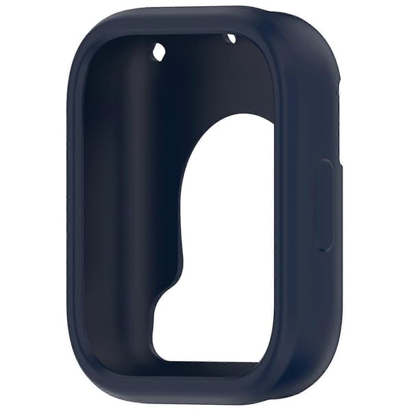 För Xiaomi Redmi Watch 5 Active Silikon Klockfodral Stötsäker Stötfångarram - Mörkblå