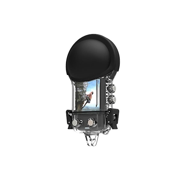 2 st Silikon Skyddande Fodral för X3 Panoramaradapter Vattentätt Fodral Lins Skydd