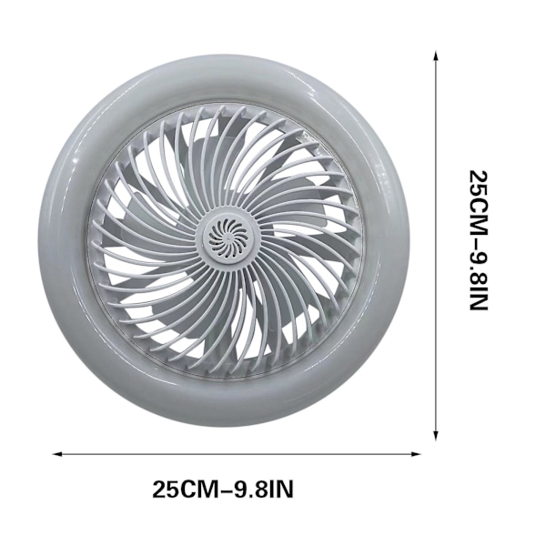 Takvifte med lys Innebygd lavprofil viftelys Taklys med vifte Skjult elektrisk vifte