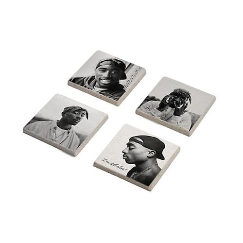 Tupac Shakur Tryckta Underlägg i Sten, Set