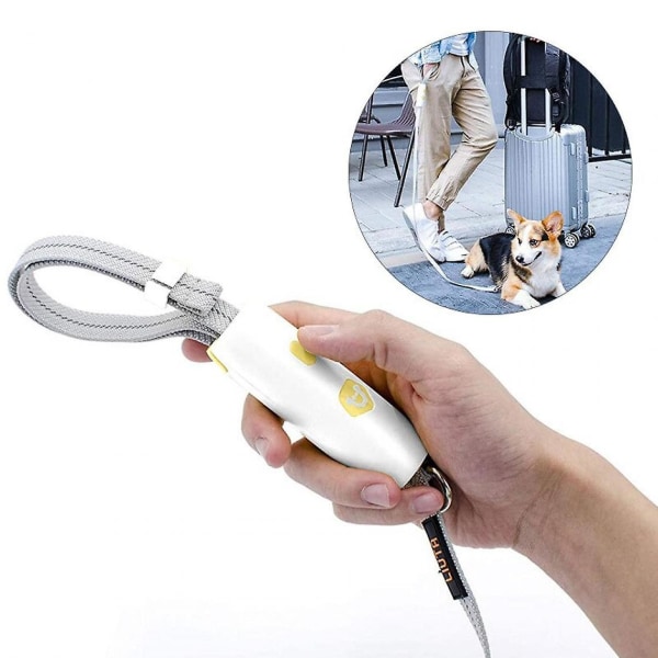 Hands Free Retractable Nylon Dog Leash Multipurpose Detachable Dog Leash Adjustable Dog Leash Dog Traction Rope Accessories |