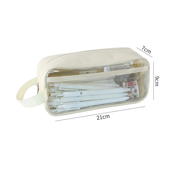 Transparent Pennafodral Japansk - Rymlig Flickor Högkvalitativ Penna Pennafodral Enkel Pennafodral