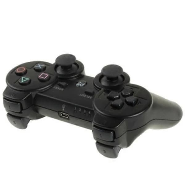 2-pack - Trådlös handkontroll till PS3 - Kompatibel - Svart