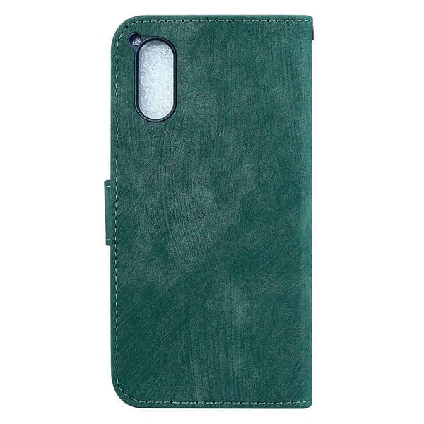 Litet Tiger Präglat Läder Telefonfodral