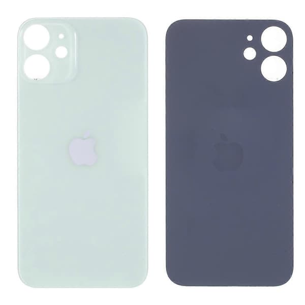 Type C Batterideksel for iPhone 12 Reparasjonsdel (Standardversjon med kamerlinseringhull)